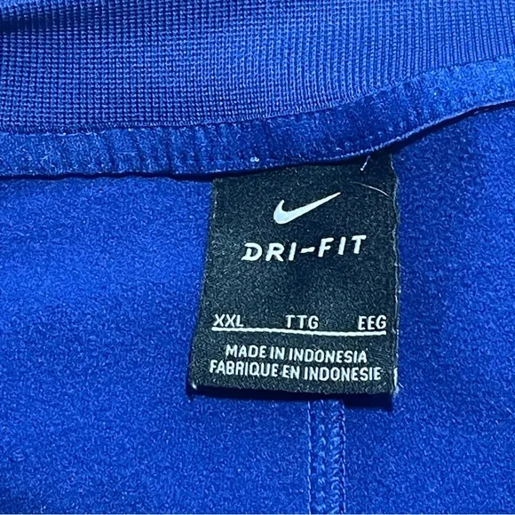 Nike France Federation FFF 2018/2019 Futbol Soccer Full Zip Blue Jacket Size XXL - Picture 6 of 9